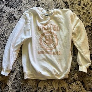 United Monograms sweatshirt